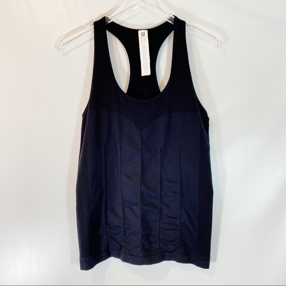 Fabletics Tops - Fabletics Black Delta Seamless Tank Size Large